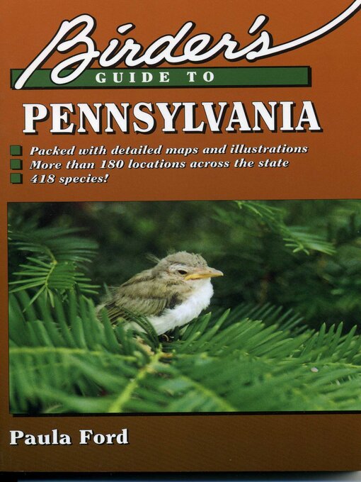 Title details for Birder's Guide to Pennsylvania by Paula Ford - Available